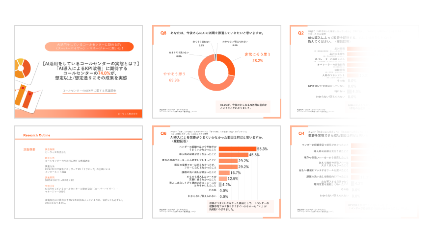 【74%が成果を実感】 AI活用をしている コールセンターの実態とは？